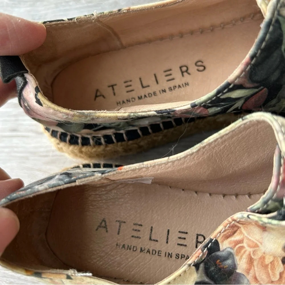 Ateliers Madeira Floral Espadrilles  Hand Made in Spain - Picture 8 of 15